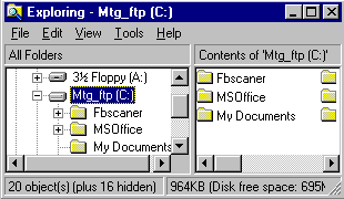Make a folder in Windows